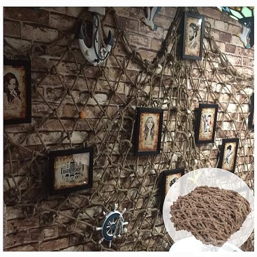 Red De Protección Infantil, Red De Seguridad De Cuerda De Cáñamo ...