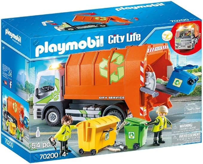 playmobil rubbish truck