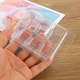 ASelected Wax Melt Molds 100 Pcs 6 Cavity Clear Plastic Clamshell Tray view 5