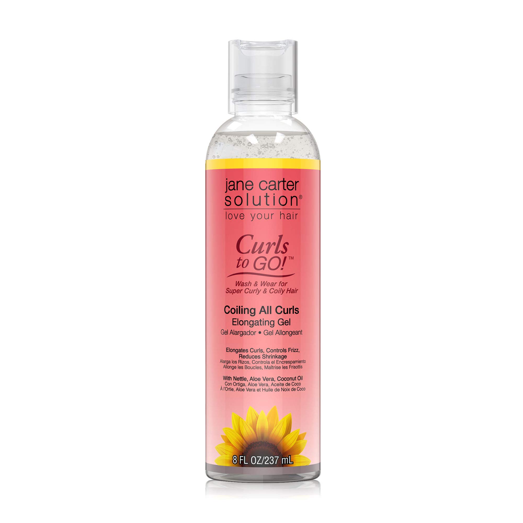 Jane Carter Solution Curls To Go Coiling All Curls Elongating Gel 8oz