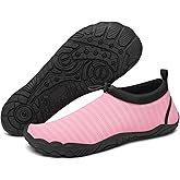 Mishansha Womens Mens Water Swim Shoes Wide Toe Box Barefoot Shoes US Size 5.5-13.5 Women / 3-11.5 Men