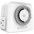 thumbnail image 2 of Stanley TimeIt Outdoor Twin 2-Outlet Mechanical 24 Hour Timer 2 of 13