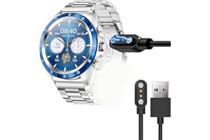 LIGE Smart Watch Charger - Magnetic USB Replacement Charging Cable Compatible With LIGE 1829, A230 (Black)