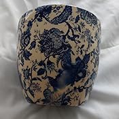 Ivyline Monza Blumentopf Tropisch - Keramik Topf Mit Papagei Motiv