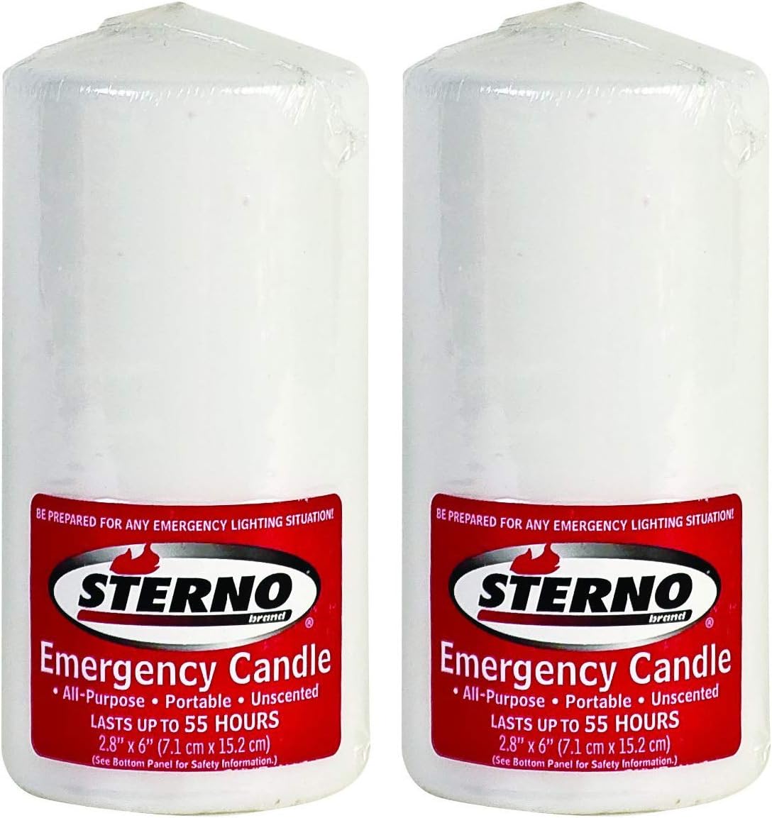 Sterno 40256 Emergency Candle White (Twо Pаck)
