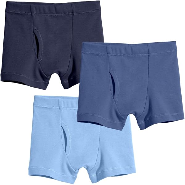Family Feeling Boxershorts Jungen - 6er Pack Baumwolle Größe 8