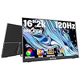 InnoView Portable Monitor 16" 2K 120Hz Built-in