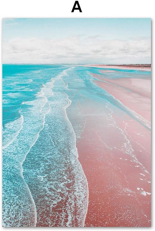 Bassloy Lienzo Decorativo Para Pared Diseno De Casa De Playa