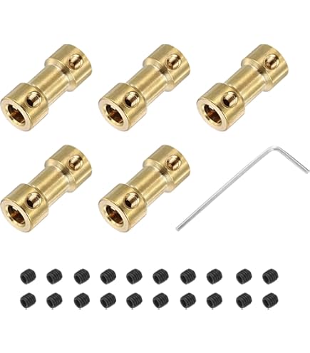 Amazon.com: uxcell 8mm to 9mm Aluminum Alloy Shaft Coupling