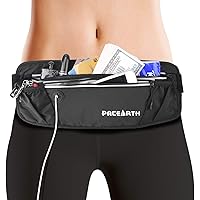 PACEARTH Anti-Theft Fanny Pack with 7 Pockets 2 hooks, Water-Resistant Waist Bag with RFID Blocking - Slim Running Belt…