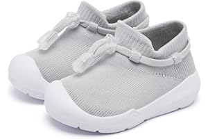 MORENDL Baby Walking Sock Shoes 2 Tiny Feet Infant Slippers Toddler Girl Boy Non-Slip Soft Sole Slip On House Shoes