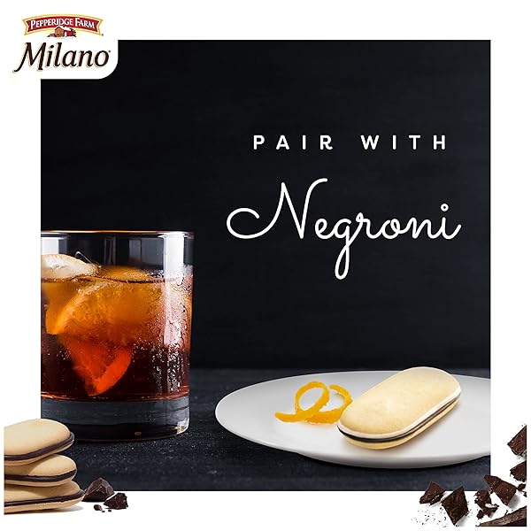 PEPPERIDGE FARM MILANO COOKIES, CHOCOLATE ORANGE, 7 OZ BAG