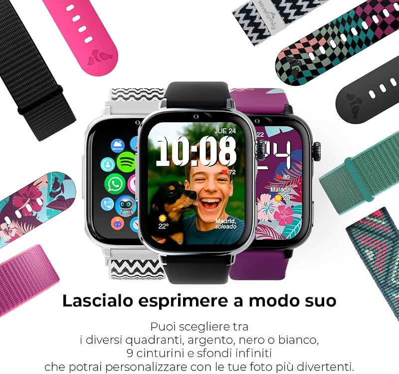SaveWatch Plus 2 | Smartwatch per Bambini con Localizzatore GPS — foto 8 di 8
