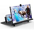 20" Screen Magnifier -3D HD Mobile Phone Magnifying Projector Screen Enlarger for Movies, Videos and Gaming – Foldable Phone Stand Holder with Screen Amplifier–Compatible with All Smartphones