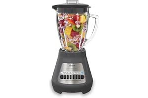Oster® Classic Series 8-Speed Blender with 6-Cup Glass Jar, Gray