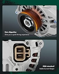 SCITOO New Alternator 85Amp 5-Wire Replacement for