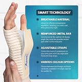 Actesso Breathable Wrist Support Brace Splint Left Medium Beige view 4