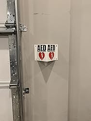 AED Sign 3D Projecting Location Inside AED Signs