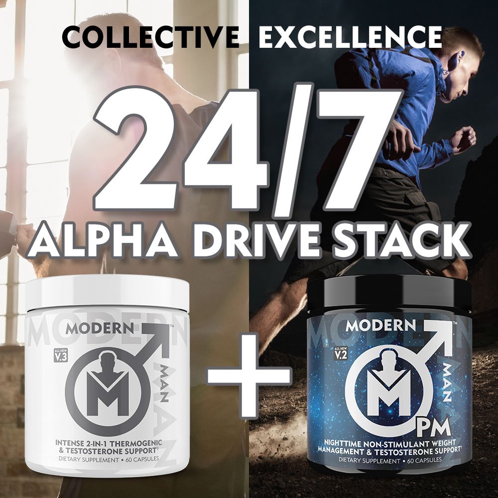 Modern Man V3 Testosterone Booster + Thermogenic Fat Burner for Men, Boost 867965000106 eBay