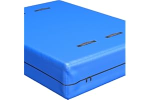 ACNUSIK King Mattress Bag for Moving and Storage, Reusable Heavy Duty Tarp Waterproof King Size Bed Mattress Cover, Zippered Mattress Protector with 8 Strong Carrying Handles, 82’’ L x 79’’ W x 15’’ D