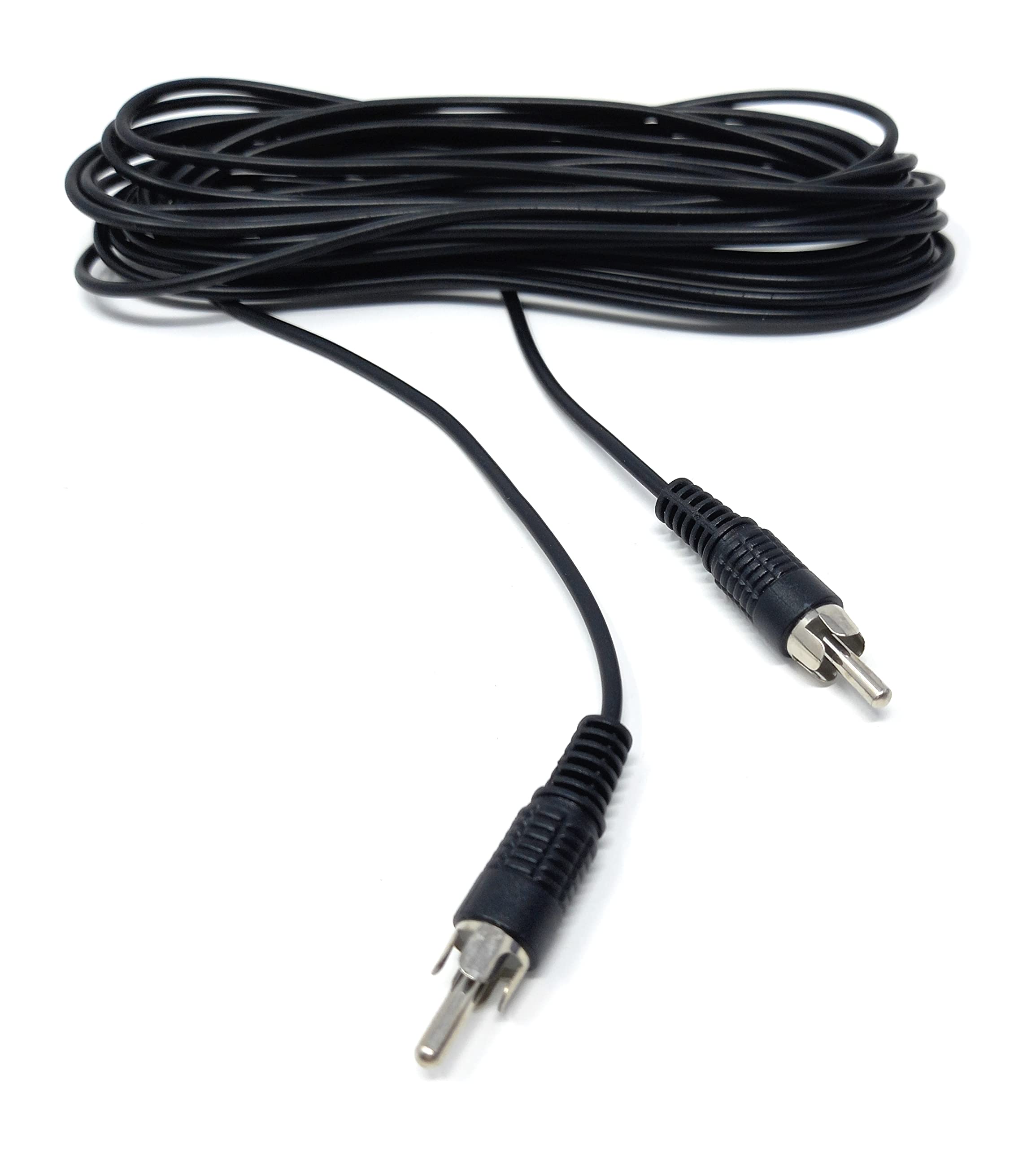 DRUT 5m Single RCA to RCA Phono Plug to Plug Audio Cable, Speaker Male to Male Lead 16.5ft