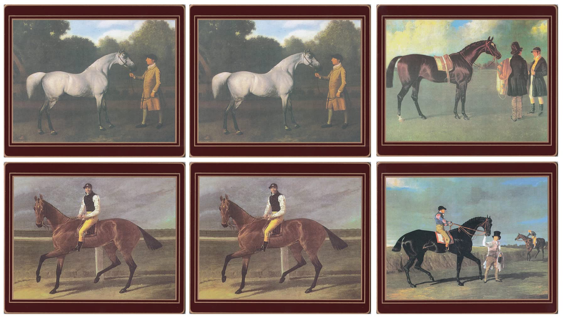 Lady Clare Traditional Coasters Racehorses