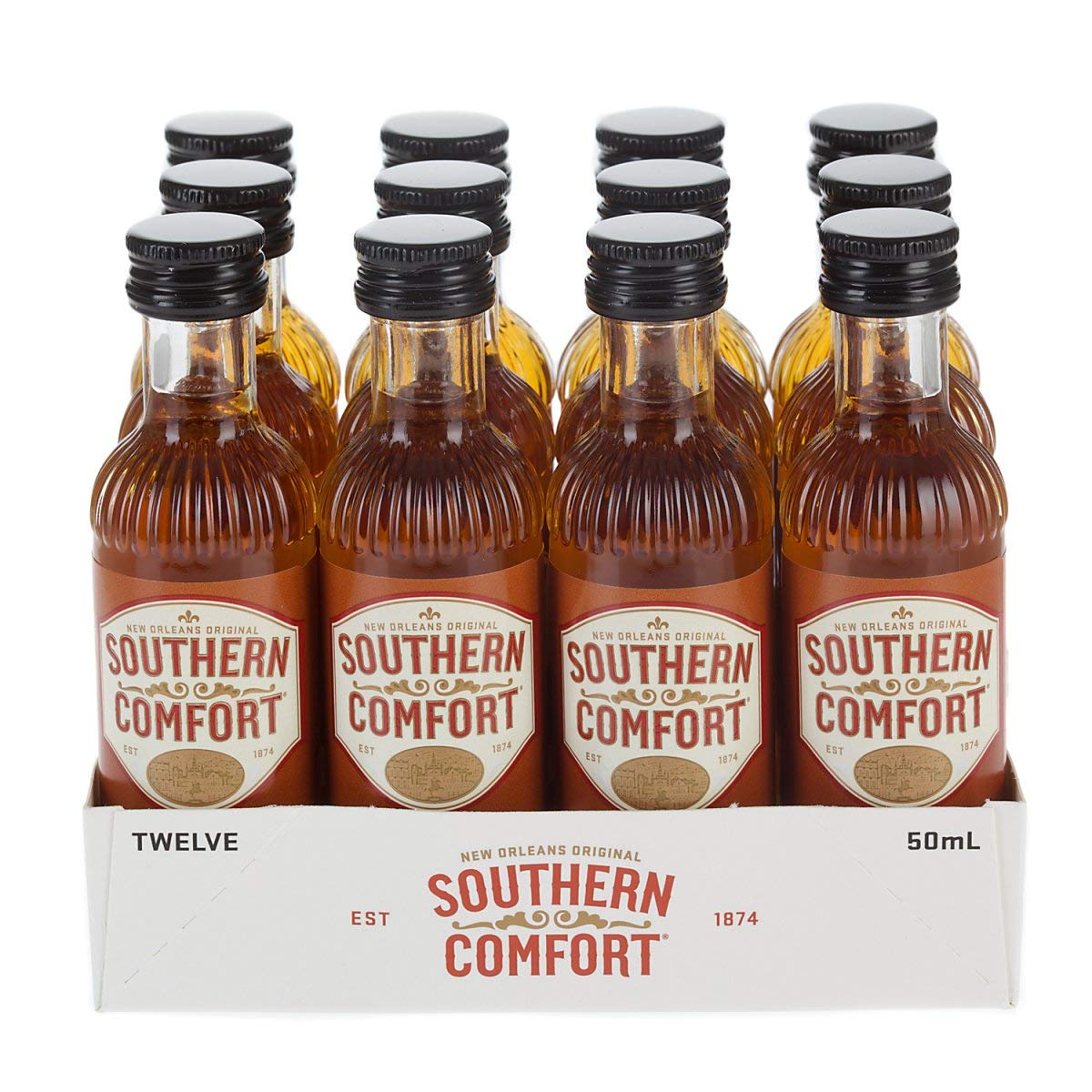 Southern Comfort Liqueur Miniature 5 Cl Case Of 12 Amazon Co Uk