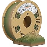 OVERTURE Rock PLA Filament 1.75mm, Marble PLA 3D Printer Filament 1kg Spool (2.2lbs), Dimensional Accuracy +/- 0.02 mm, Fit Most FDM Printer (Alpine Forest)