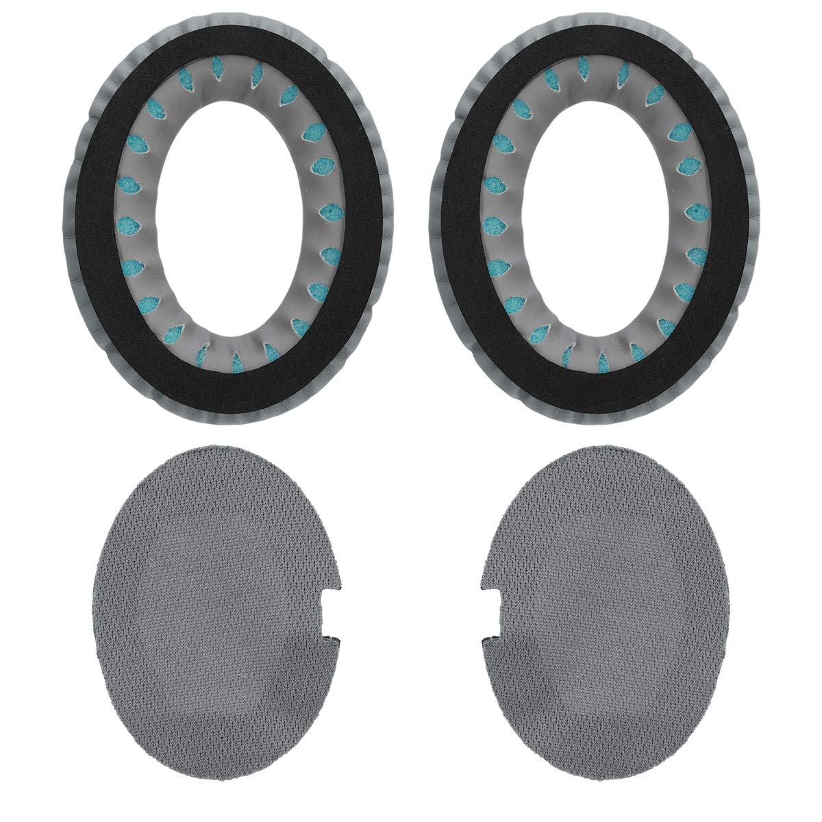 QC15 kwmobile 2X de Rechange Bose 15 Noir