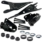 iiLentes 523-221 523-222 Radius Control Arm and Radius Arm Bracket with Bushing For 1992-2007 Ford E-250 E-350 Econoline Super Duty XC2Z3A360BA