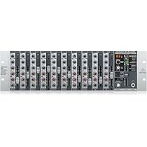 Behringer RX1202FX V2 Premium 12-Input Mic/Line Rack Mixer with