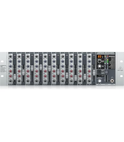 Behringer EURORACK PRO RX1202FX アナログミキサー Behringer EURORACK PRO RX1202FX Rackmount Mixer With Effects