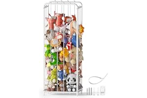 HAVEDAWN All Metal Stuffed Animal Storage, Never Fall Apart Stuffed Animal Zoo, Extra Large Stuffed Animal Holder - Sturdy Metal Plush Toy Organizer Perfect for Boys Girls Nursery Play Room Kidsroom