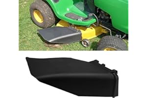 ECOTRIC Discharge Chute Kit Compatible with John Deere 42" or 48" D Series EZtrak & x300 Models Deck Deflector Shield Chute C