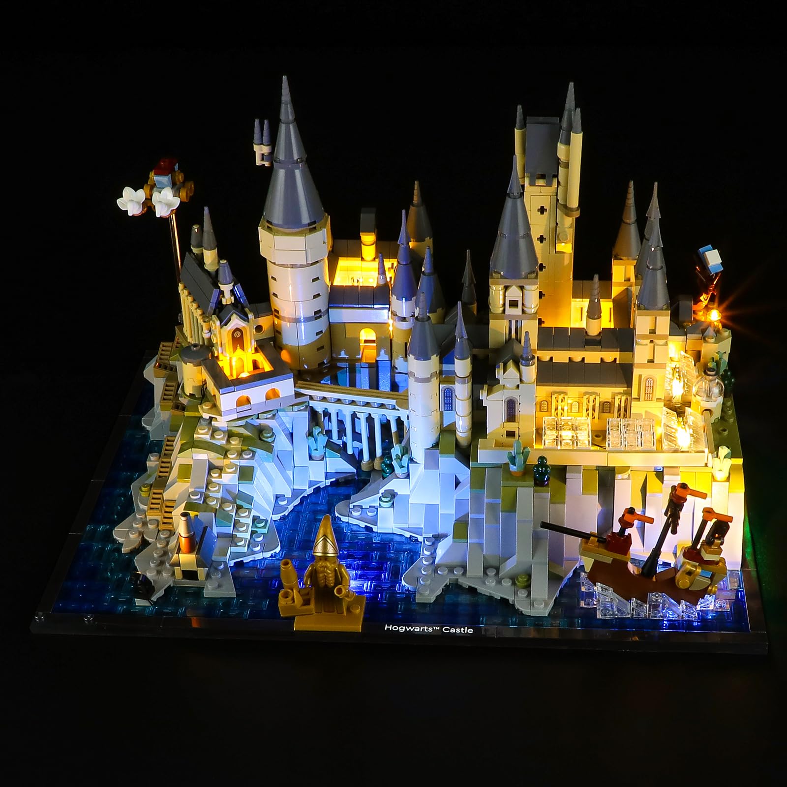 Bricklight (SET NOT INCLUDED) Led Light kit for LEGO Hogwarts™ Castle and Grounds 76419 (Only Light Kit)