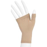Juzo Soft 2001 Gauntlet Compression 20-30 mmHg, Right Hand | Seamless lightweight material, 3D Comfort Zone thumb webbing, pressure-minimizing borders, ribbed palm for enhanced grip
