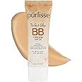 pūrlisse Perfect Glow BB Cream SPF 30: Clean & Cruelty-Free, Medium Flawless Coverage, Hydrates with Jasmine | Light Medium 1.4oz