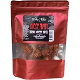 Wicked Tickle 10 Whole Ghost Pepper Dried Intact Seed Pods Plus 2 Free, Super Hot