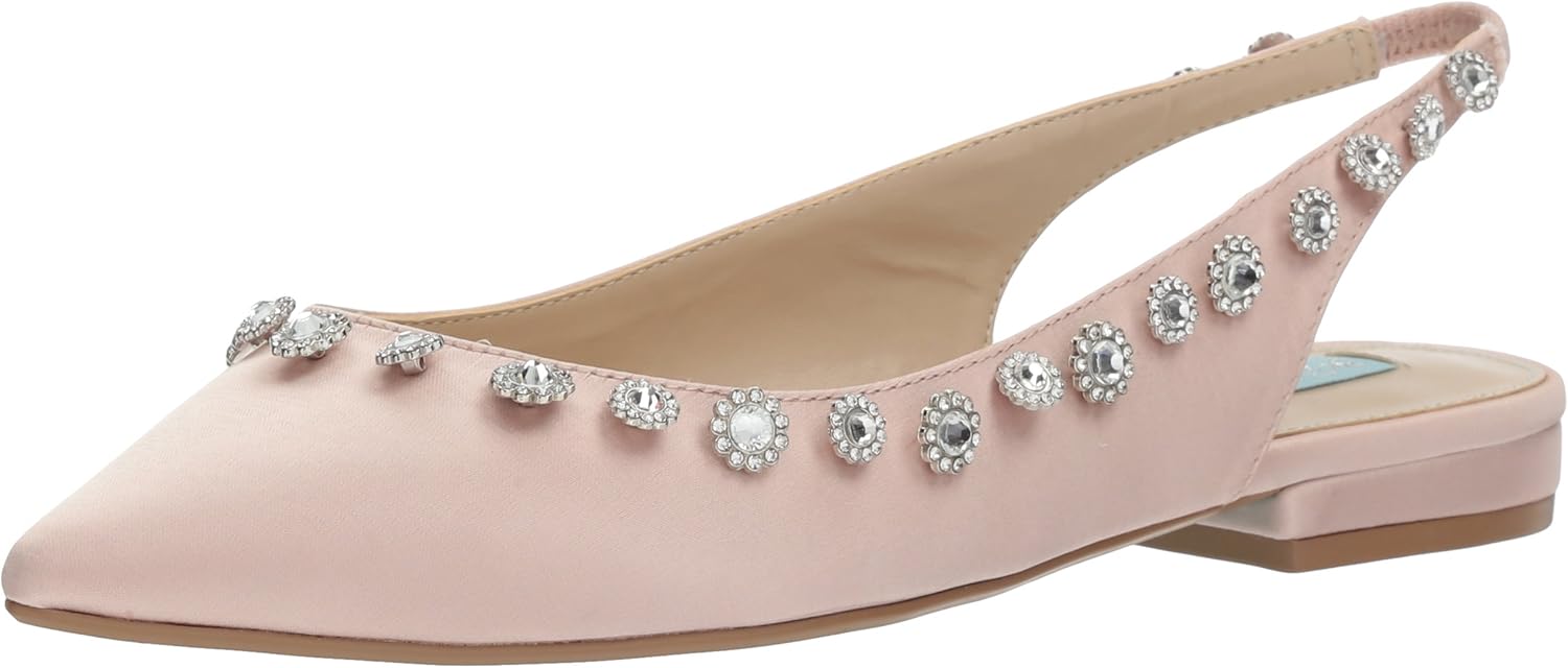 blue by betsey johnson flats