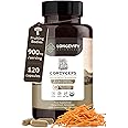 Longevity Botanicals Organic Cordyceps Mushroom Extract Capsules (120) | Concentrated 10:1 Ratio | 100% Fruiting Bodies | Cordyceps Militaris Natural Supplement for Respiratory & Performance Support