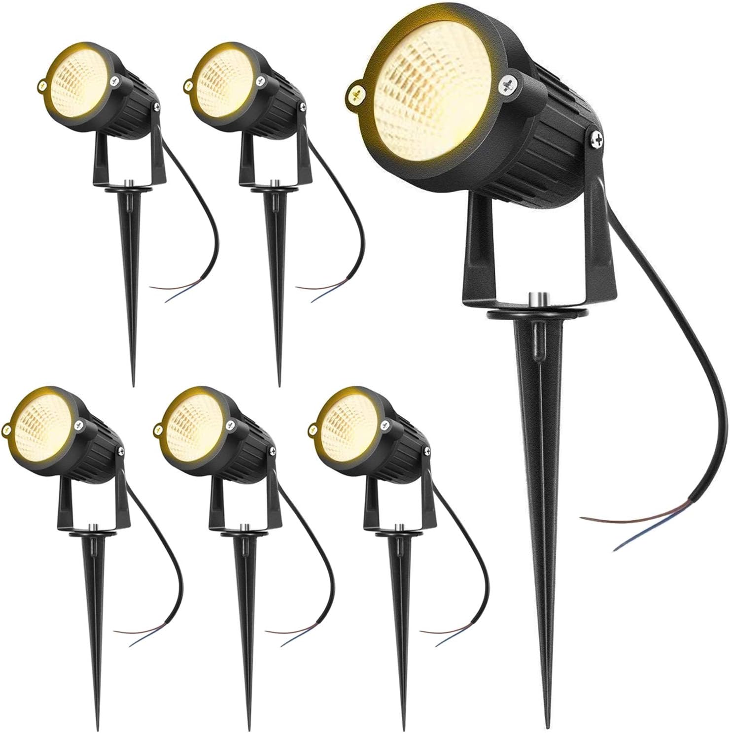 Hypergiant 12W LED Landscape Lights Low Voltage (AC/DC 12V) Waterproof