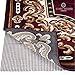 Non Slip Area Rug Pad - Fully Washable, Thick Runner Rug Gripper for Firm Hold on Oriental, Traditional or Contemporary Rugs & Runners for Any Hard Surface Floors - Wood, Tile or Cement (2' x 7')