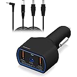 BatPower CCH2 UL Listed 120W 90W Laptop Car Charger Power Supply Adapter for HP Pavilion Envy Spectre X360 Split Slatebook Ch