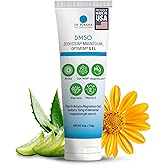 Dr. Robaina DMSO Gel - 99.9% Pure DMSO Pharmaceutical Grade | Formula with Zechstein Magnesium, Arnica, Aloe Vera, Vitamin E - Non-Greasy Topical Formula