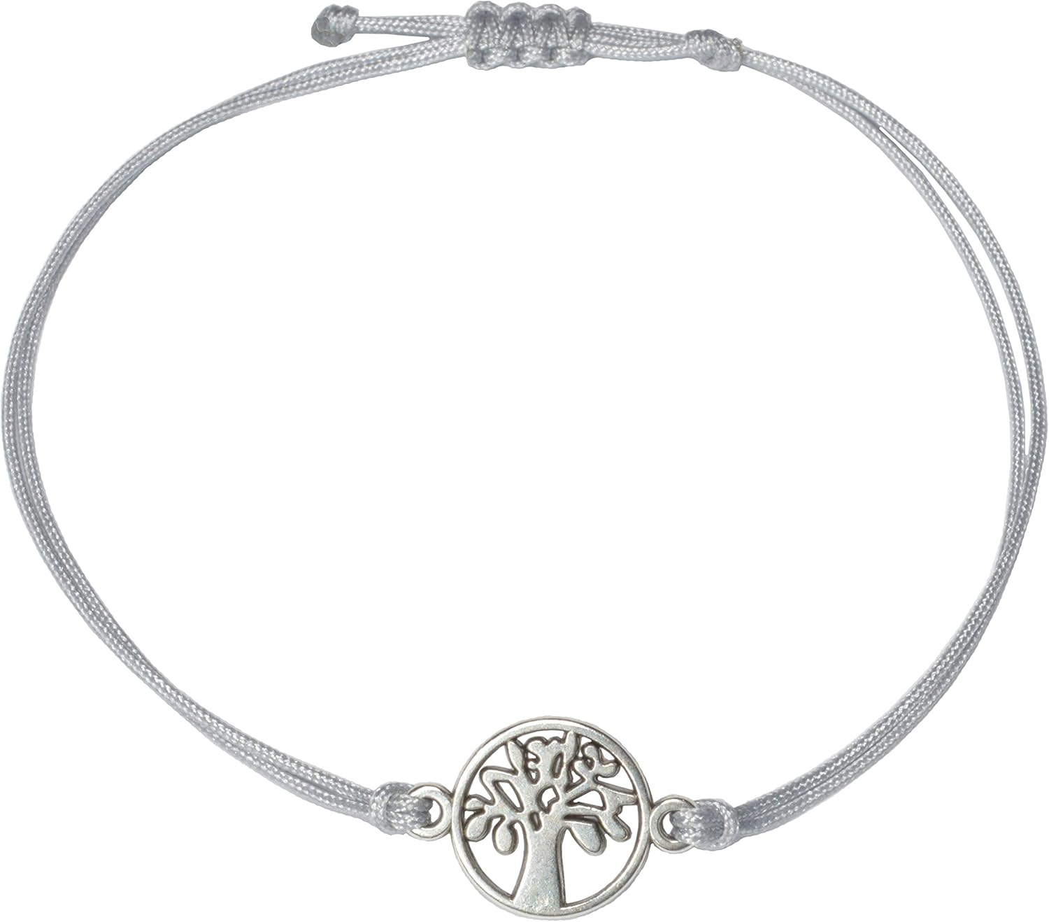 Selfmade Jewelry ® Tree of Life Bracelet Silver Black Tree of Life