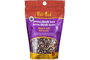 Shasha Co Organic Sprouted Adzuki Beans-Bio Buds,454.0 grams