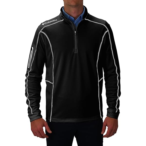 Columbia Golf Men's Omni-Wick Oakland Downs 1/4 Zip Azul at Amazon