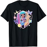 LOL OMG! - Candylicious Y2K Heart with Icons and Butterflies T-Shirt