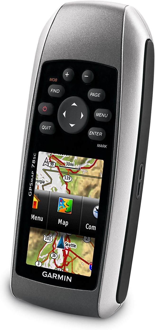 Garmin GPSMAP 78sc Waterproof Marine GPS and Chartplotter: Home Audio & Theater