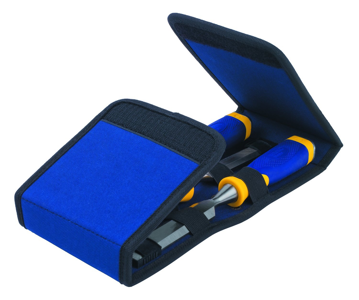 IRWIN Marples Chisel Set with Wallet, 3-Piece (1768781), Blue